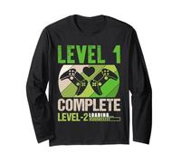 Vintage 1st Wedding Anniversary - Funny Level 1 Complete Long Sleeve T-Shirt