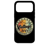Vintage 2001 Retro 25 Year Old Gift 25th Birthday Case for iPhone 17 Pro Max