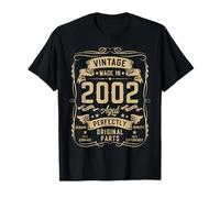 Vintage 2002 23yr 23rd Birthday Gifts for Men 23 Years Old T-Shirt