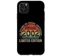 Vintage 2002 Limited Edition 24th Birthday 24 Years Old Case for iPhone 11 Pro Max