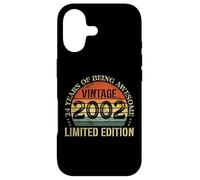 Vintage 2002 Limited Edition 24th Birthday 24 Years Old Case for iPhone 17