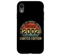 Vintage 2002 Limited Edition 24th Birthday 24 Years Old Case for iPhone XR
