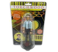 Vintage 2006 Dr Who Spin Off - Torchwood Captain Jack Harkness Highly Detailed Poseable Action Figure With Detachable Display Plinth - Factory Sealed Shop Stock Room Find