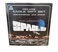 Vintage 2006 Gerry Andersons Space 1999 Deluxe Eagle Gift Set - Includes Laboratory Eagle Transporter With Booster Rockets, Laser Tank And Alpha Moon Buggy