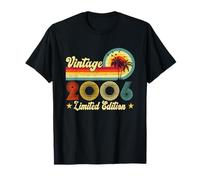 Vintage 2006 Limited Edition 20th Birthday Gifts 20 Year Old T-Shirt