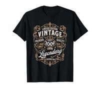 Vintage 2009 17th Birthday Classic 17 Years Old Men Women T-Shirt