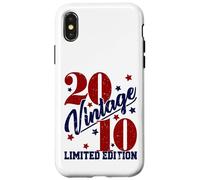 Vintage 2010 Limited Edition 15th B-Day Mens Womens Present Case for iPhone X/XS