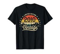 Vintage 2010 Limited Edition 15th Birthday 15 Years Old boy T-Shirt