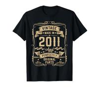 Vintage 2011 14 Years Old Gifts for Boys 14yr 14th Birthday T-Shirt