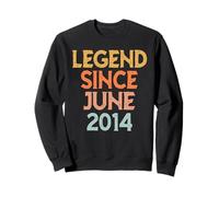 Vintage 2014 for Men Women 12 Year Old June 12th Birthday Sweatshirt