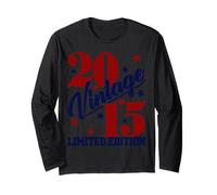 Vintage 2015 Limited Edition 10th B-Day Mens Womens Kids Tee Long Sleeve T-Shirt