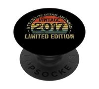 Vintage 2017 Limited Edition 9th Birthday 9 Years Old PopSockets Adhesive PopGrip