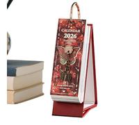 Vintage 2026 Desk Calendar - 365 Days Oil Painting Art | Aesthetic Daily Planner | For Home, Office, School, Living Room, Entryway; Stylish Desk Calendar for Women, Students, Workplace