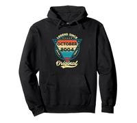 Vintage 21st Birthday Legend Since October 2004 Pullover Hoodie