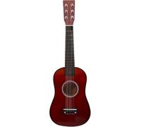 Vintage 23-Inch Beginner Acoustic Guitar, Small Folk Guitar for Kids & Young Learners, Portable Practice Instrument