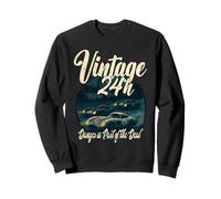 VINTAGE 24H DANGER IS PART OF THE DEAL 60s motorsport fan Sweatshirt