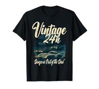 VINTAGE 24H DANGER IS PART OF THE DEAL 60s motorsport fan T-Shirt
