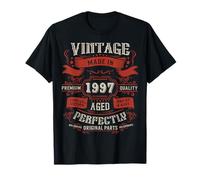 Vintage 29th Birthday Decorations Men Funny 1997 29 Birthday T-Shirt