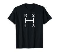 Vintage 3-Speed Manual Gear Shift Diagram 3 ON THE Floor T-Shirt
