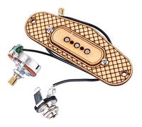 Vintage- 3-String Cigar Box Guitar Pickup - Hand-Wound Alnico Magnet Enhanced Output & Clarity for Blues Folk DIY Bass Builds