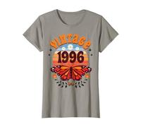 Vintage 30 Year Old Year 1996 Butterfly 30th Birthday Women T-Shirt