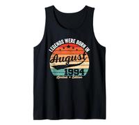 Vintage 31st Birthday Legends Were Born In August 1994 Tank Top