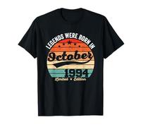 Vintage 31st Birthday Legends were Born in October 1994 T-Shirt