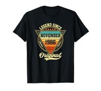 Vintage 39th Birthday Legend Since November 1986 T-Shirt