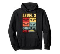 Vintage 3rd Wedding Anniversary - Funny Level 3 Complete Pullover Hoodie