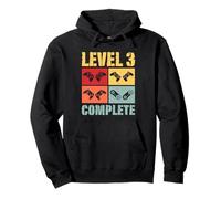 Vintage 3rd Wedding Anniversary - Funny Level 3 Complete Pullover Hoodie