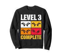 Vintage 3rd Wedding Anniversary - Funny Level 3 Complete Sweatshirt