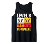 Vintage 3rd Wedding Anniversary - Funny Level 3 Complete Tank Top