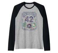 Vintage 42 Answer to Life The Universe and Everything Raglan Baseball Tee