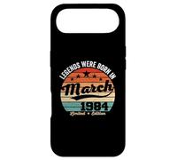 Vintage 42nd Birthday Legends Were Born In March 1984 Case for iPhone Air