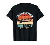 Vintage 42nd Birthday Legends Were Born In September 1983 T-Shirt