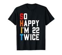 Vintage 44th Birthday Sarcastic Funny 44 Years Old Bday T-Shirt