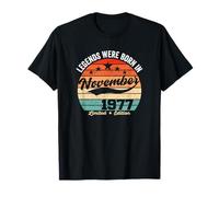 Vintage 48th Birthday Legends were Born in November 1977 T-Shirt