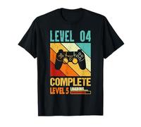 Vintage 4th Year Wedding Anniversary Funny Level 4 Complete T-Shirt