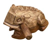 Vintage 5 Inch Thai Classic Handmade Percussion Instruments Wooden Frog Wooden Frog Musical Instrument (Vintage 5")