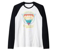 Vintage 51st Birthday Legend Since April 1975 Raglan Baseball Tee