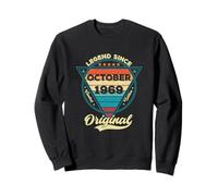 Vintage 56th Birthday Legend Since October 1969 Sweatshirt