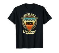Vintage 57th Birthday Legend Since September 1968 T-Shirt