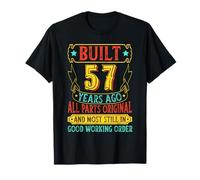 Vintage 57th Birthday Men 57 Year Old Gifts 57th Birthday T-Shirt