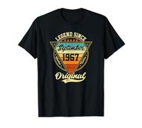 Vintage 58th Birthday Legend Since September 1967 T-Shirt