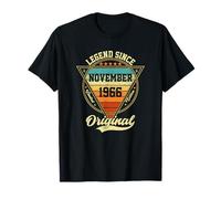 Vintage 59th Birthday Legend Since November 1966 T-Shirt