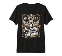 Vintage 60th Birthday for Men Women 60 Years Old Premium T-Shirt