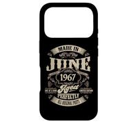 Vintage 60th Birthday Legend June 1967 60 Years Old Gift Case for iPhone 17 Pro