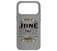 Vintage 60th Birthday Legend June 1967 60 Years Old Gift Case for iPhone 17 Pro Max
