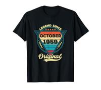 Vintage 66th Birthday Legend Since October 1959 T-Shirt