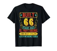 Vintage 66th Birthday Men 66 Year Old Gifts 66th Birthday T-Shirt